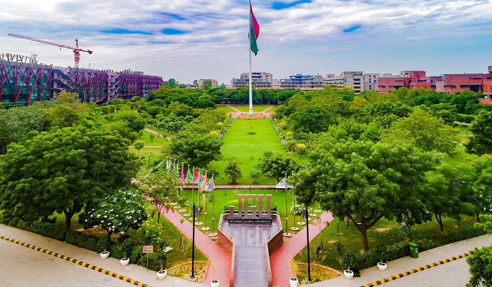 O.P. Jindal Global University campus in Sonipat